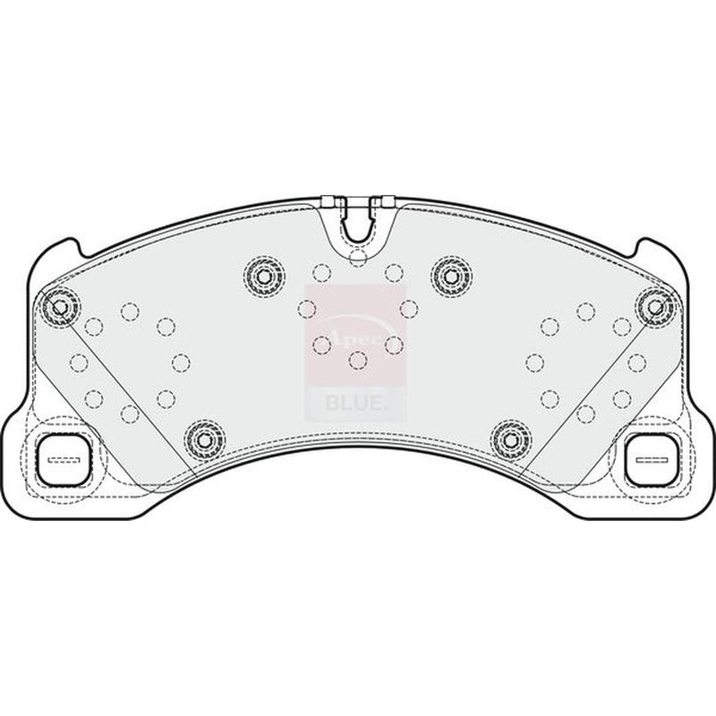 Apec Front Brake Pad Set PD3682