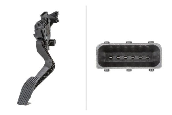 Hella 6PV 010 175-761 Sensor, accelerator pedal position