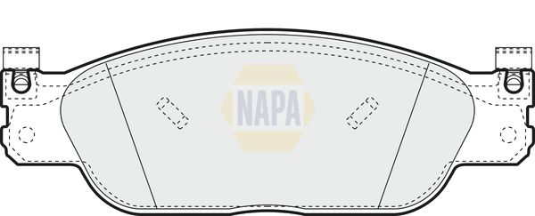 NAPA Front Brake Pad Set