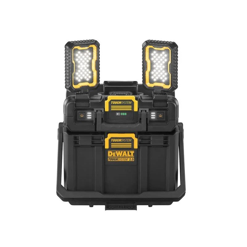 DEWALT Storage TOUGHSYSTEM™ 2.0 Task Box & Adjustable Work Light 18V Bare Unit
