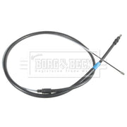 Borg & Beck Handbrake Cable Left Rear BKB3980