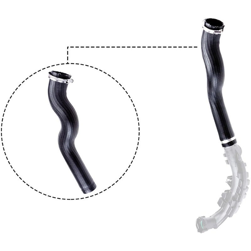 Gates Intercooler Turbo Charge Air Hose 490mm 09-0532