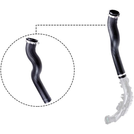 Gates Intercooler Turbo Charge Air Hose 490mm 09-0532