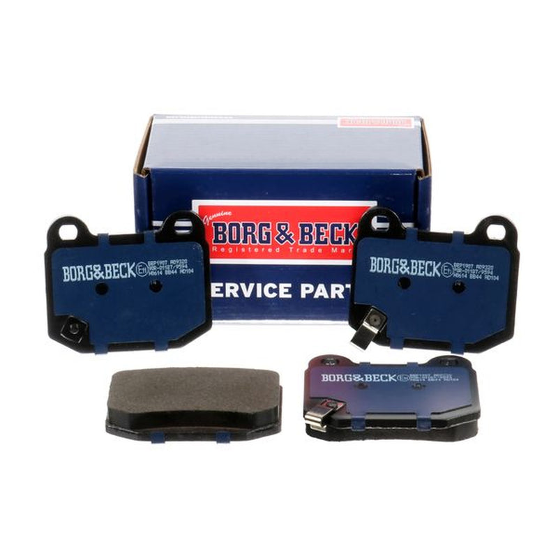 Borg & Beck 4 x Rear Brake Pad Set BBP1907
