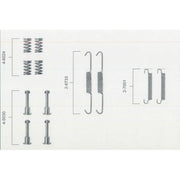 Bosch Parking Brake Shoe Accessory Kit 1 987 475 149