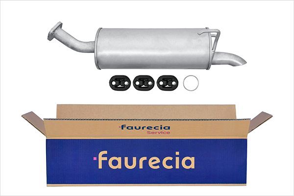 Hella 8LD 366 033-601 Rear Muffler