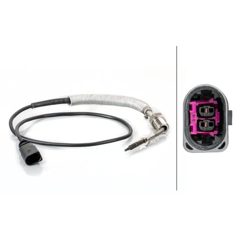 Hella Exhaust Gas Temperature Sensor before exhaust turbocharg 6PT 014 495-081