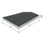Bosch Cabin Air Filter (Pollen Filter) Interior 1 987 435 611