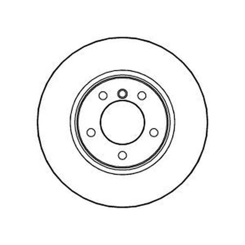 Abtex 2 x Vented Front Brake Discs BD1093V