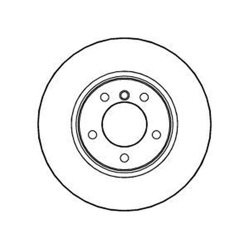 Abtex 2 x Vented Front Brake Discs BD1093V