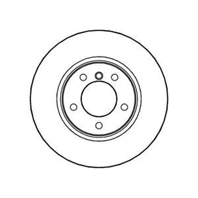 Abtex 2 x Vented Front Brake Discs BD1093V