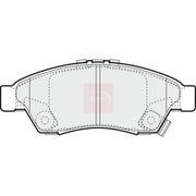 Apec Front Brake Pad Set PAD1255