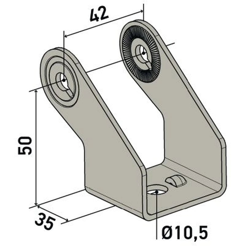 Hella Mounting Holder Bracket 9XD 990 298-031