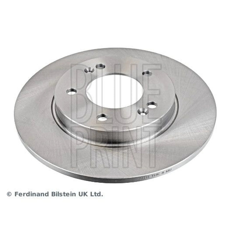 Blue Print 2 x Solid Rear Brake Discs ADG043231