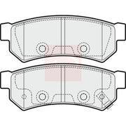 Apec Rear Brake Pad Set PAD2011