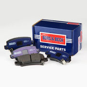 Borg & Beck 4 x Rear Brake Pad Set BBP1770