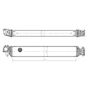 NRF Intercooler (Charge Air Cooler) 309045