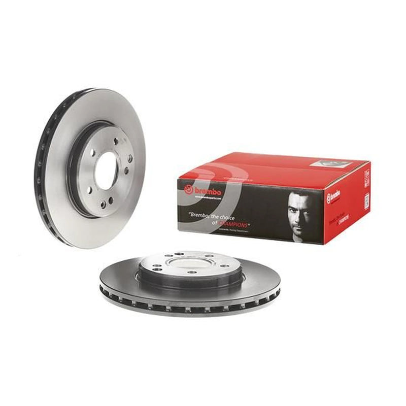 Brembo 2 x Internally Vented Front Brake Discs 09.8411.11