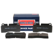 Borg & Beck 4 x Rear Brake Pad Set BBP2893
