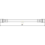 NAPA Brake Hydraulic Hose Line Rear Left NBH1184