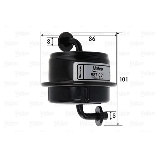 Valeo Fuel Filter Element 587051