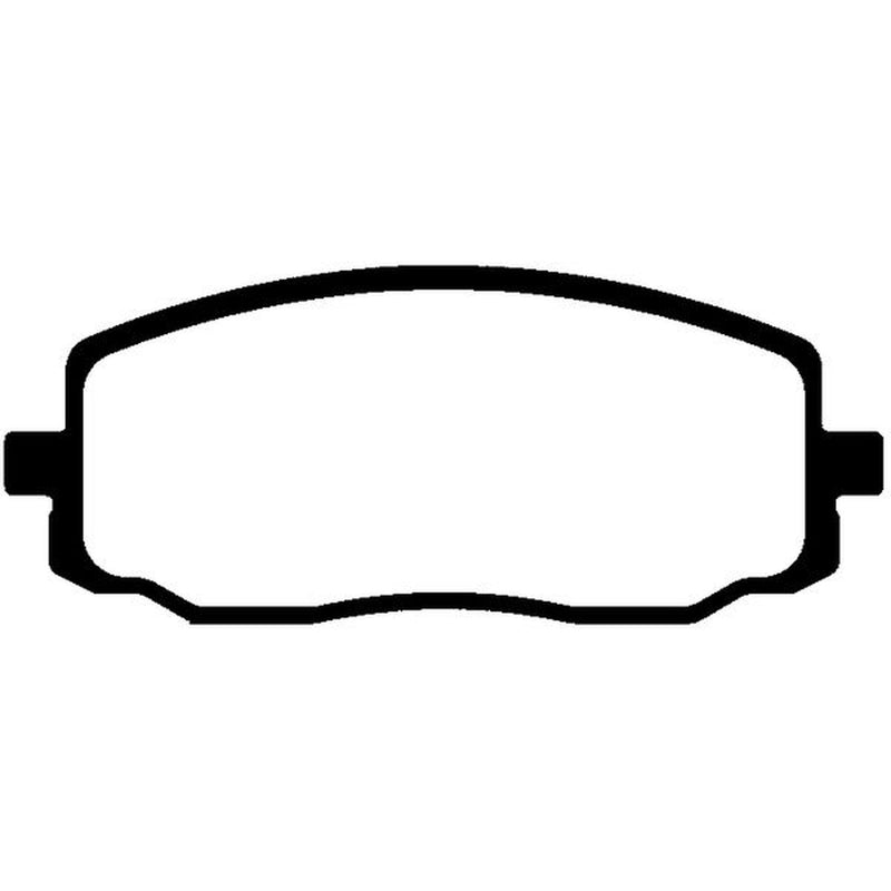 Abtex Front Brake Pad Set PLU1209