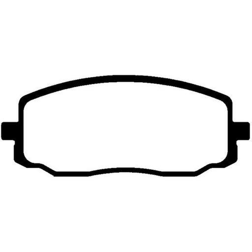 Abtex Front Brake Pad Set PLU1209