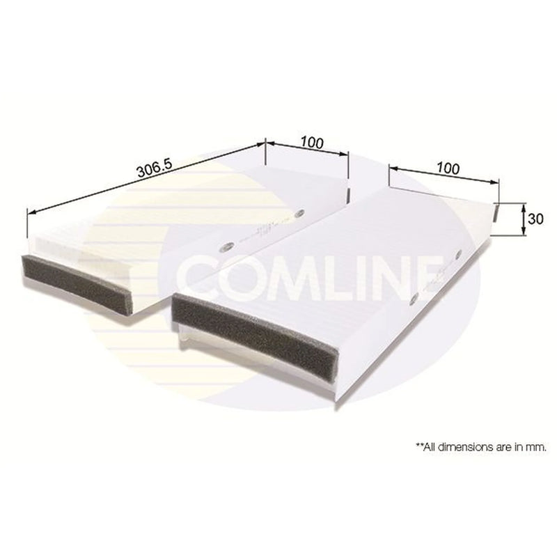 Comline Cabin Air Filter (Pollen Filter) EKF164