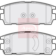 Apec Rear Brake Pad Set PAD1573