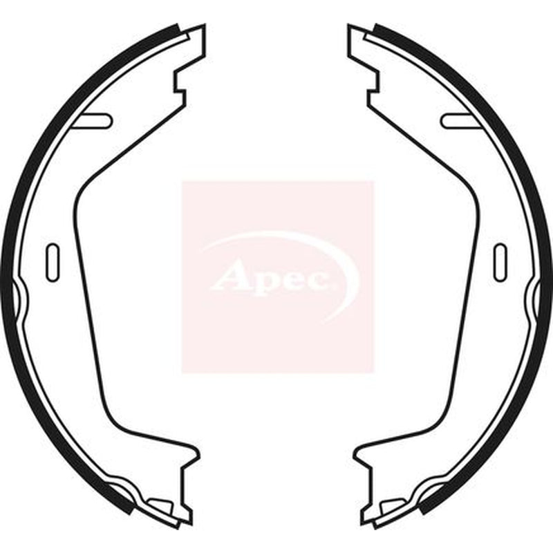 Apec Parking Brake Shoe Set SHU555