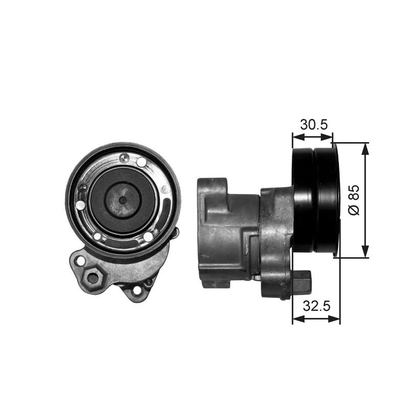 Gates Auxiliary Belt Tensioner T38572
