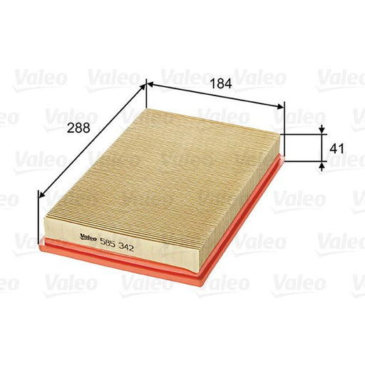 Valeo Engine Air Filter 585342