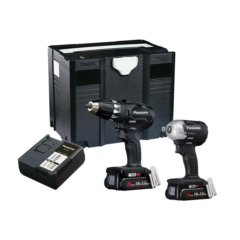 Panasonic EYC232PN Twin Pack 18V 2 x 3.0Ah Li-ion - EYC232PN2G31