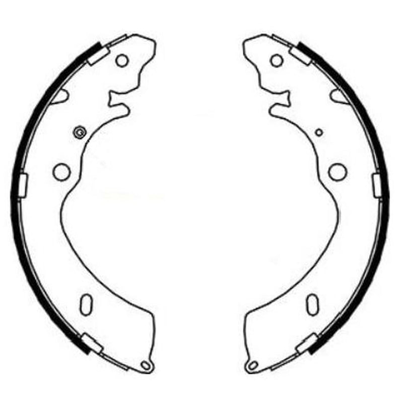Mintex Brake Shoe Set Axle Kit MFR769