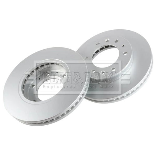 Borg & Beck 2 x Vented Front Brake Discs BBD5403