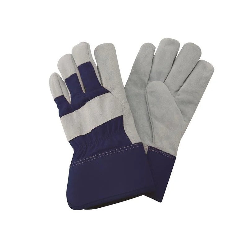 Kent & Stowe Navy Fleece Lined Rigger Gloves - Large - 70105381