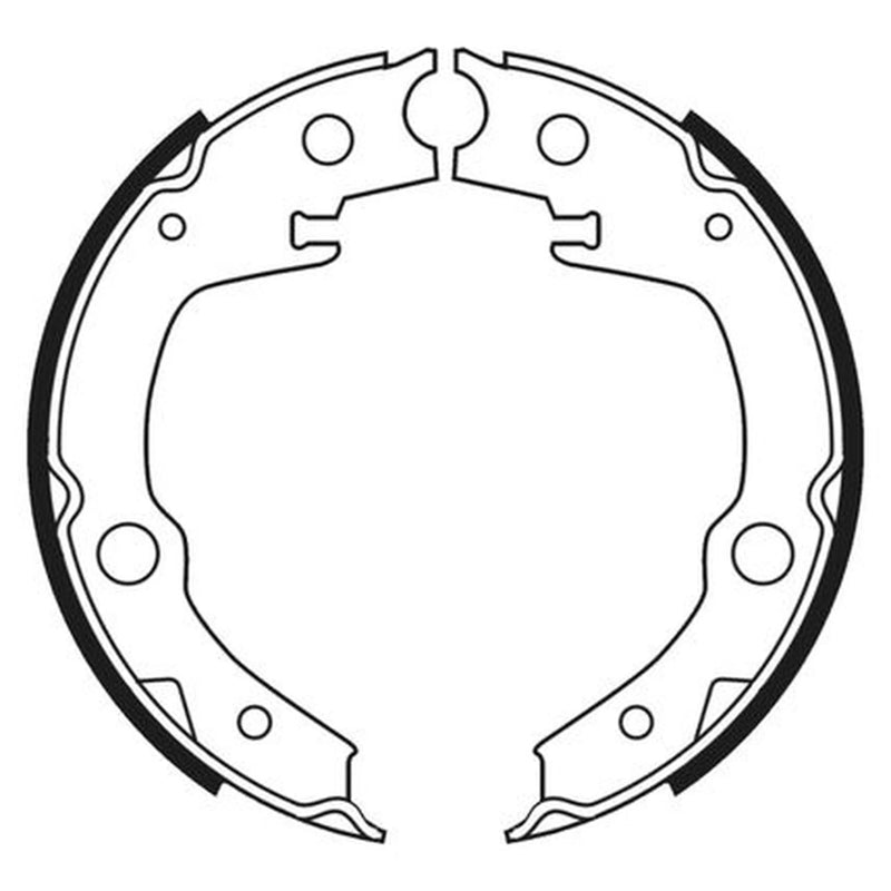 Abtex Brake Shoe Set Axle Kit ABS4080
