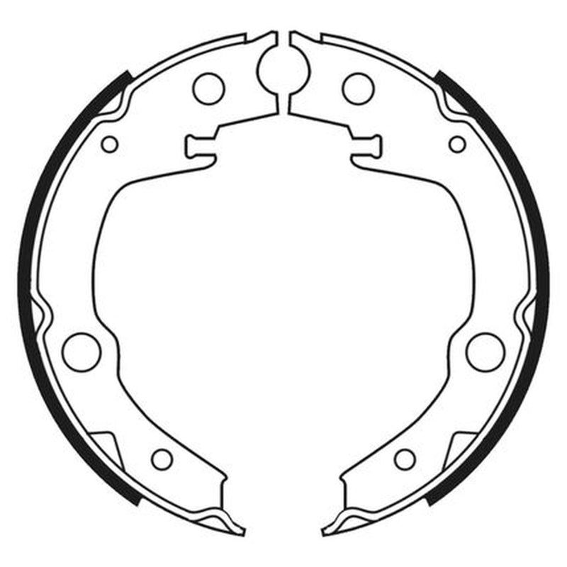 Abtex Brake Shoe Set Axle Kit ABS4080