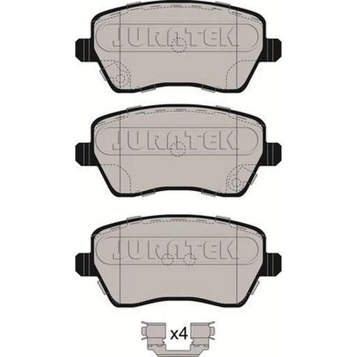 Juratek Front Brake Pad Set JCP058