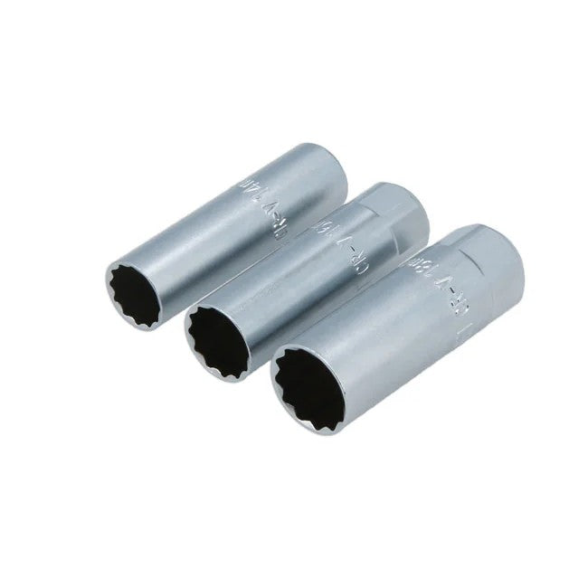 Laser Tools Thin Wall Spark Plug Socket Set 3/8"D 3pc - PL