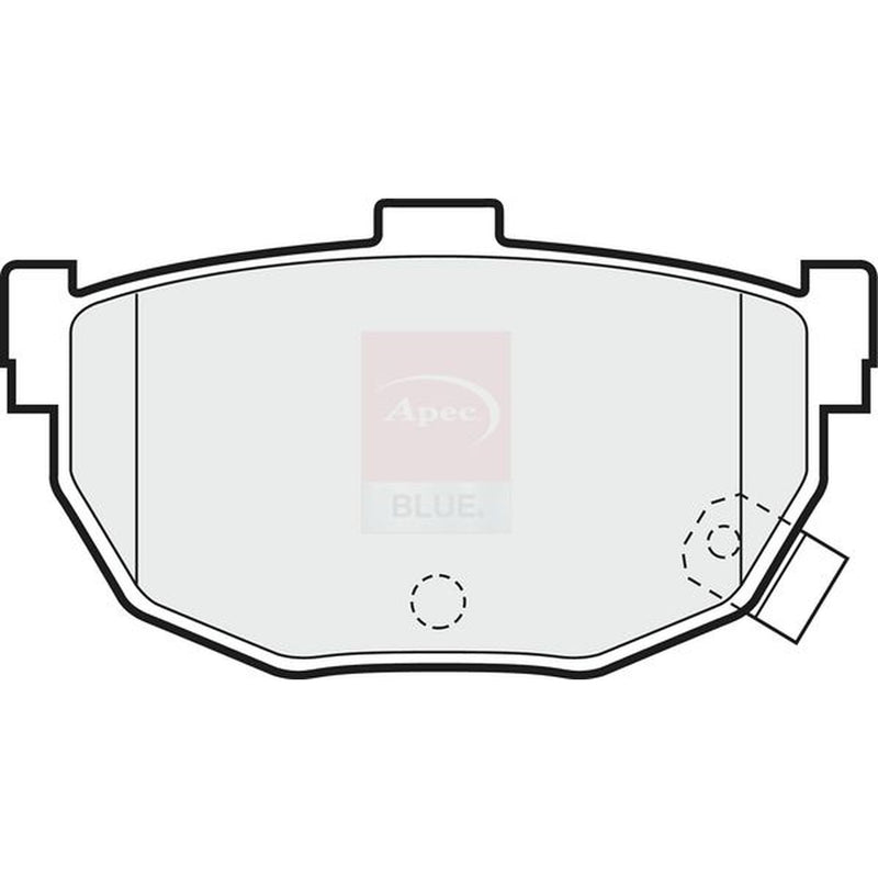Apec Rear Brake Pad Set PD3426
