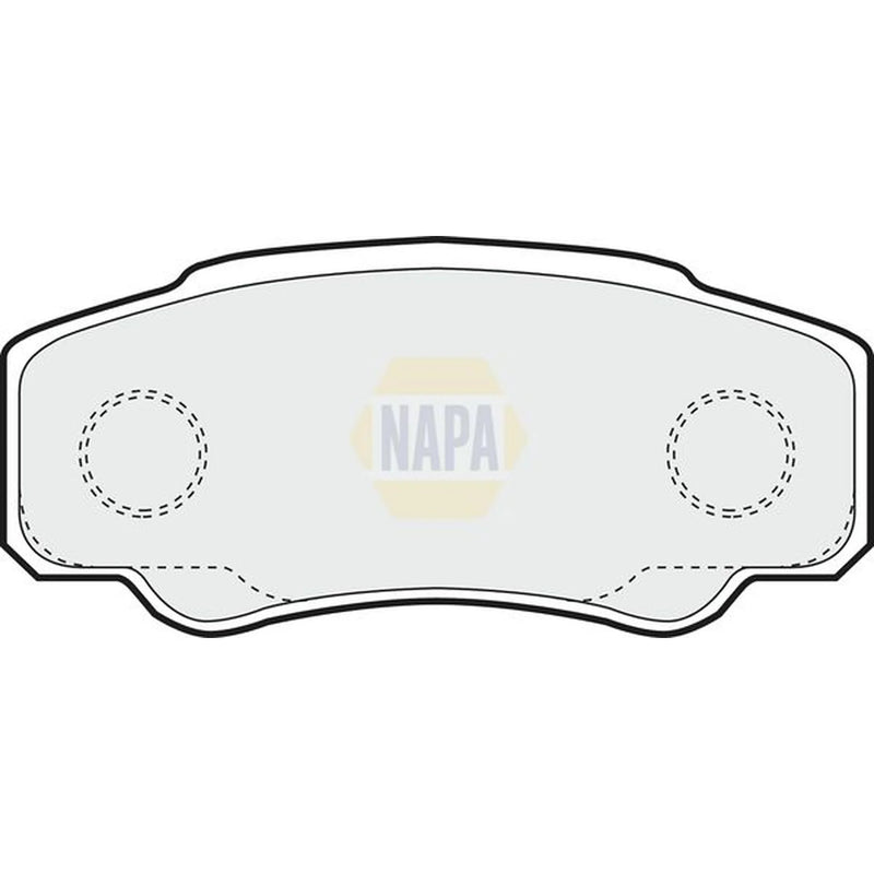 NAPA Rear Brake Pad Set NBP1178