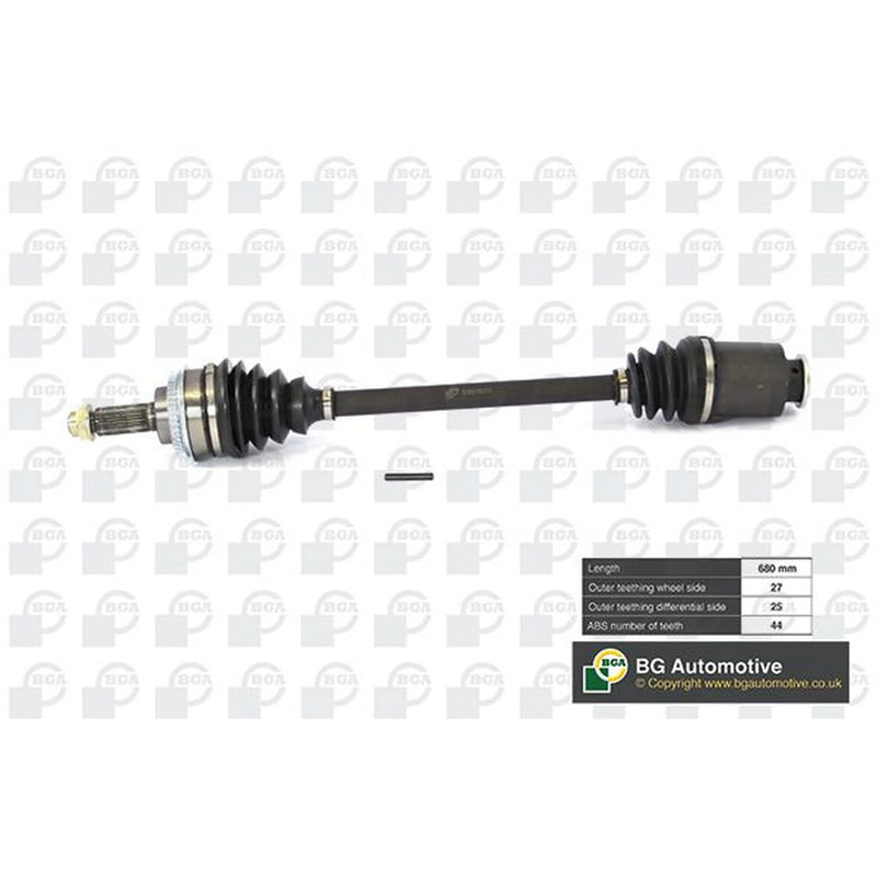 BGA CV Drive Shaft Driveshaft Front Right DS8202A