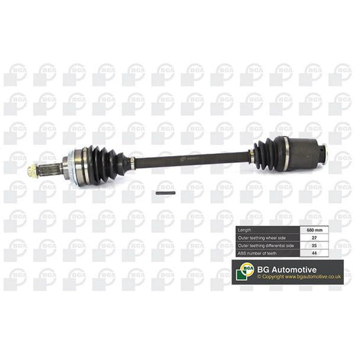 BGA CV Drive Shaft Driveshaft Front Right DS8202A