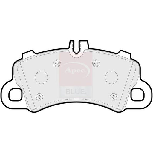 Apec Front Brake Pad Set PD3924