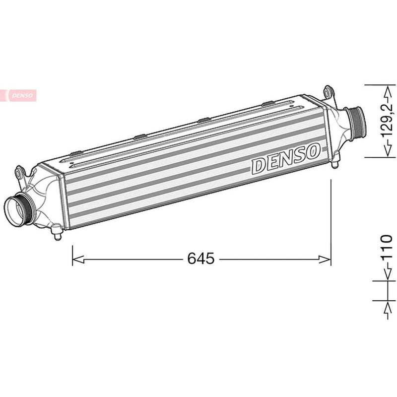 Denso Intercooler (Charge Air Cooler) DIT02037