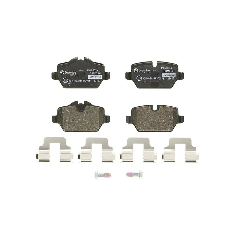 Brembo 4 x Rear Brake Pad Set P06037X