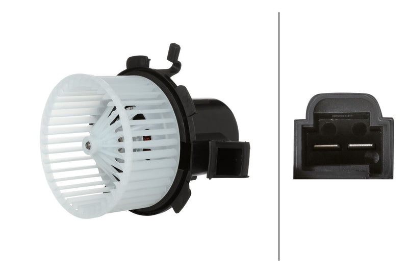 Hella 8EW 366 400-371 Interior Blower