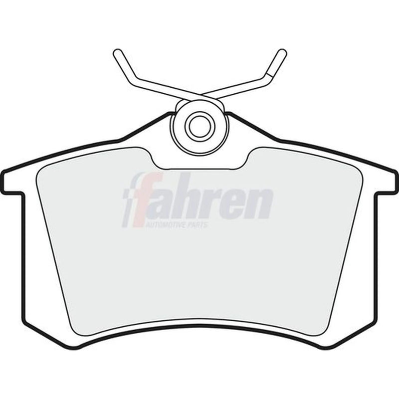 Fahren Rear Brake Pad Set FBP3005