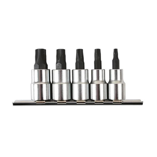 Laser Tools Mortorq Socket Bit Set 3/8"D 5pc - PL